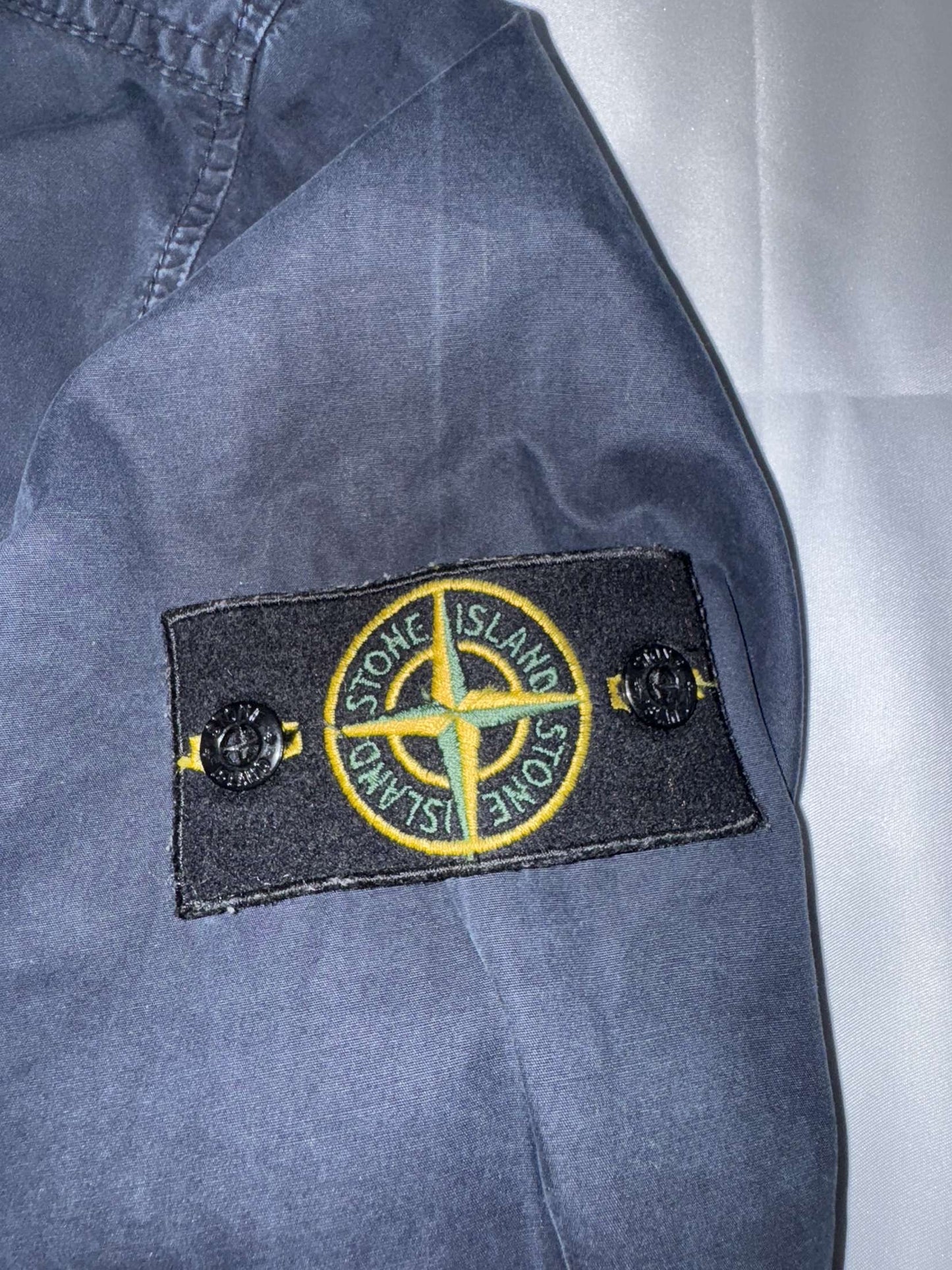 Navy Stone Island Overshirt