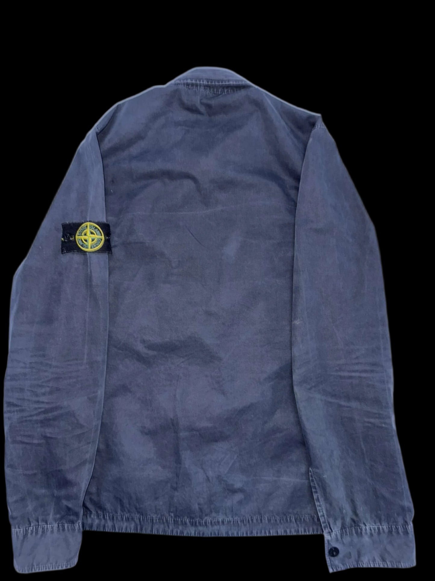 Navy Stone Island Overshirt